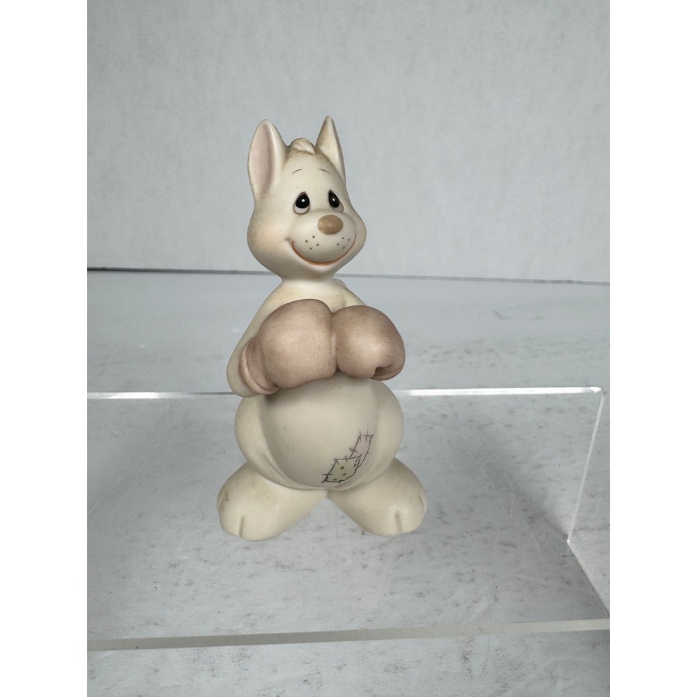 Precious Moments Kangaroo Figurine Put A Little Punch Birthday BC931 1993